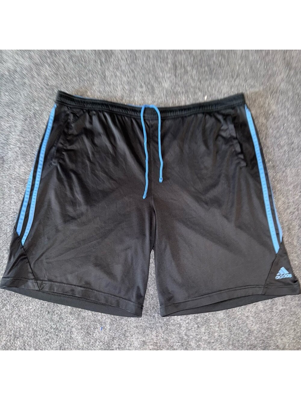 Adidas Light Blue Baggy Athletic Shorts Mens XL Vtg y2k 90s Rare